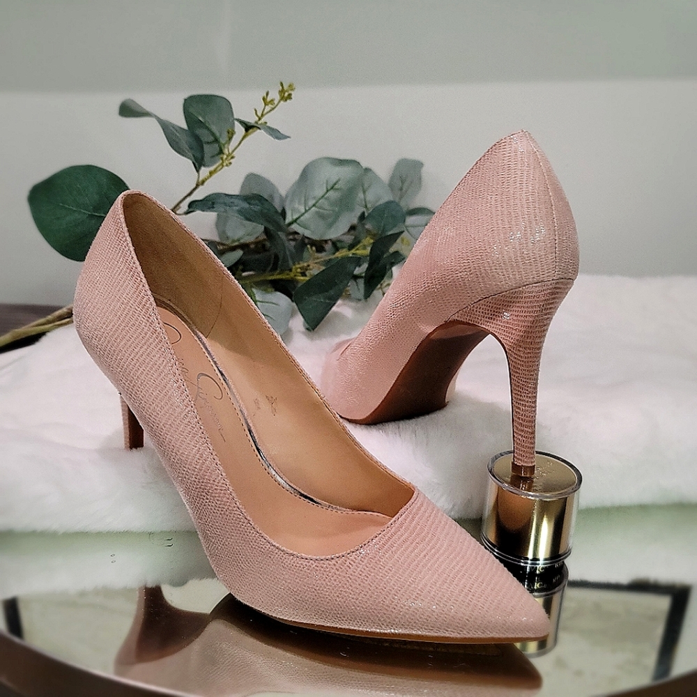 NWOT Jessica Simpson Blush Heels